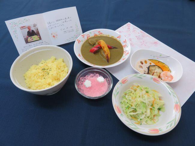 栄養マネジメント部長おすすめグリーンカレー